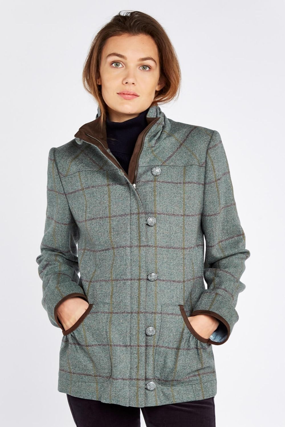 Bracken Tweed Jacket Sorrel The Wool Shed Australia