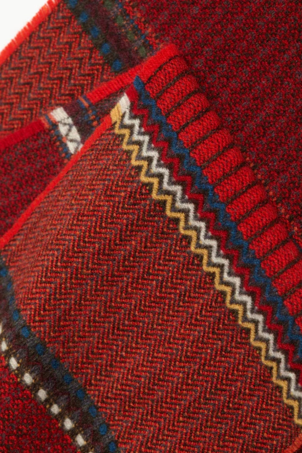 Cassia Scarf - Crimson