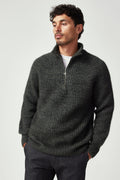 Unisex Kenzie Zip Sweater - Wilderness/Bayleaf