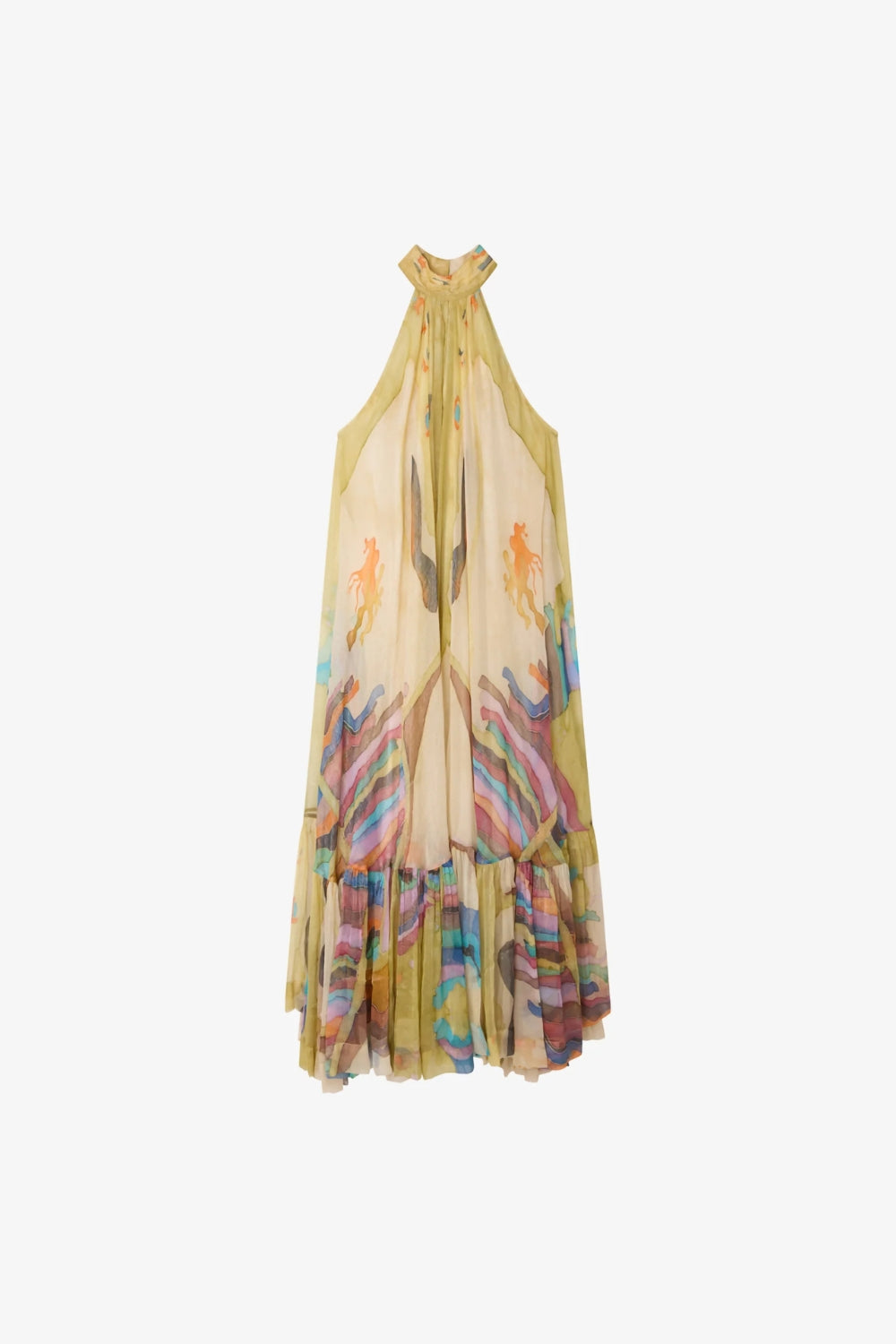 Malar Dress - Yellow