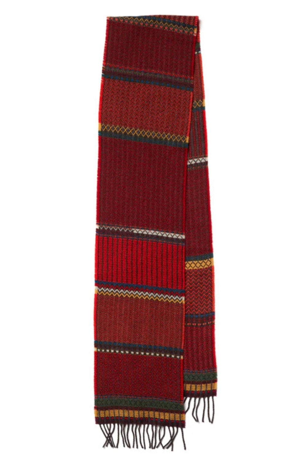 Cassia Scarf - Crimson