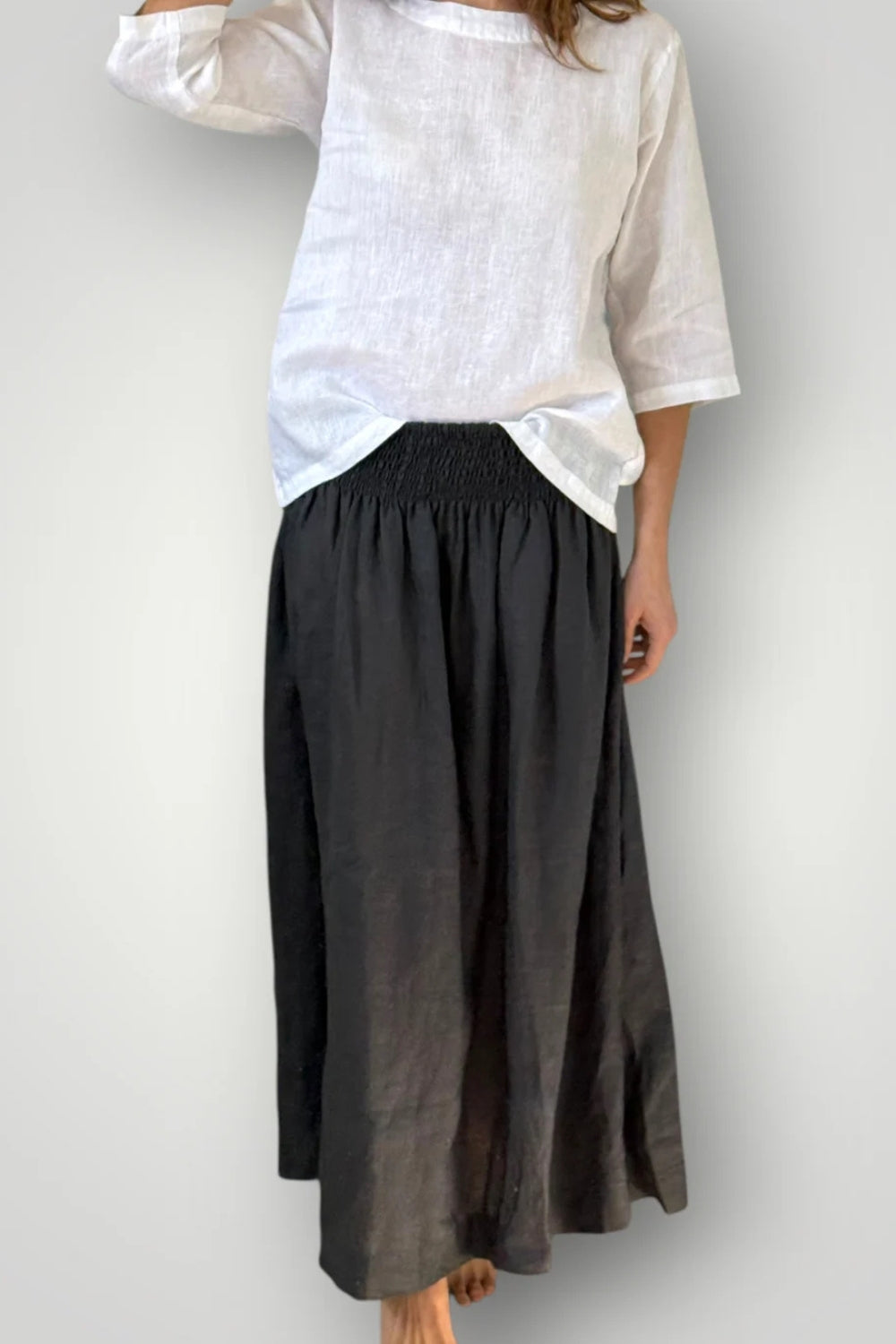 Lulu Linen Skirt - Multiple Colours