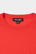 Stretch Merino Crew - Red