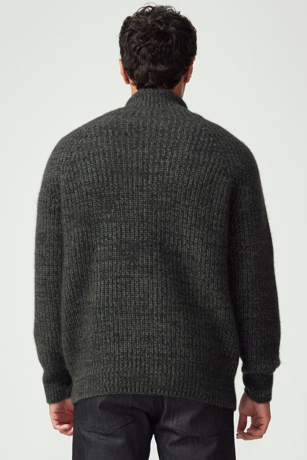 Unisex Kenzie Zip Sweater - Wilderness/Bayleaf