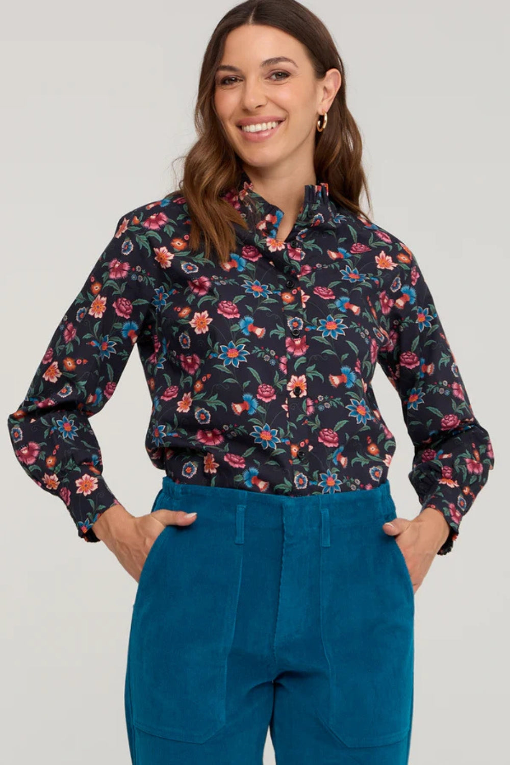 Imani Shirt - Night Garden