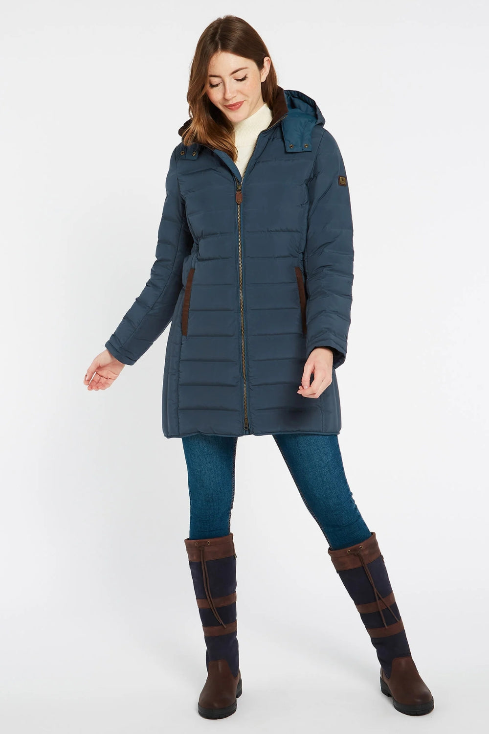 Ballybrophy Quilted Jacket - Steel