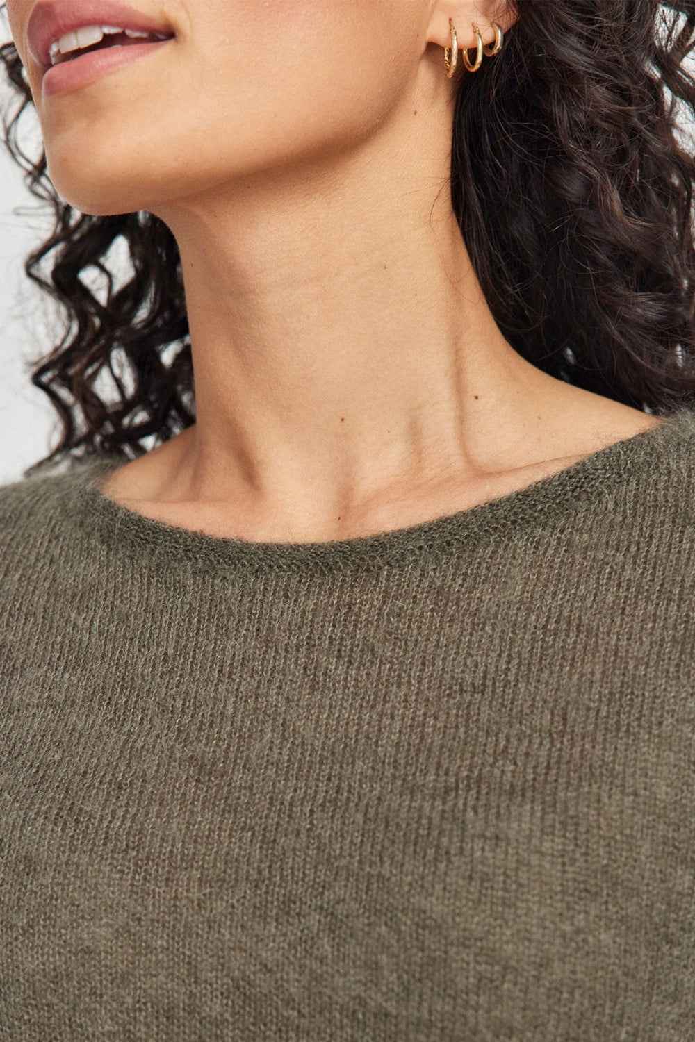 Muse Sweater - Olive Grove