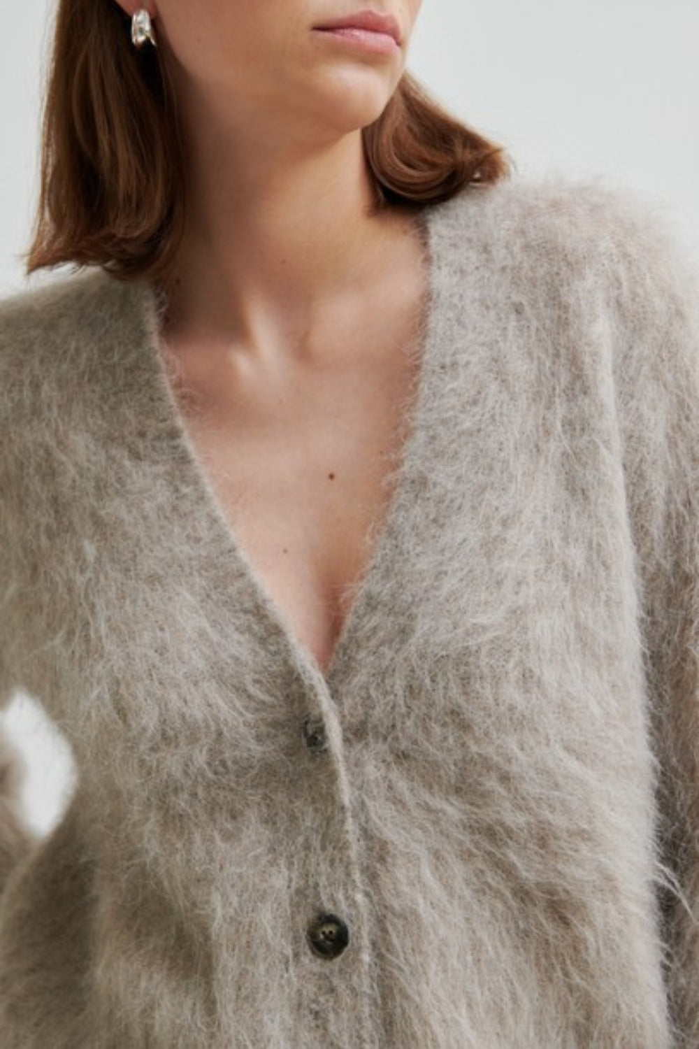 Karla Cardigan - Pumice Stone