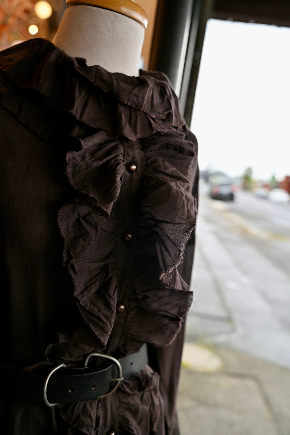Pierrot Shirt - Chocolate