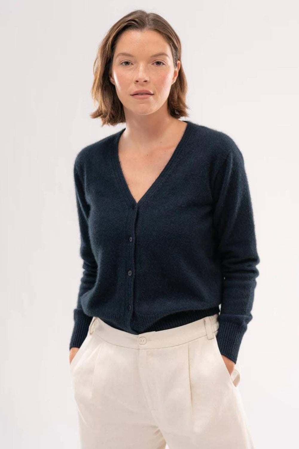 Relax Kapua Cardi- Navy