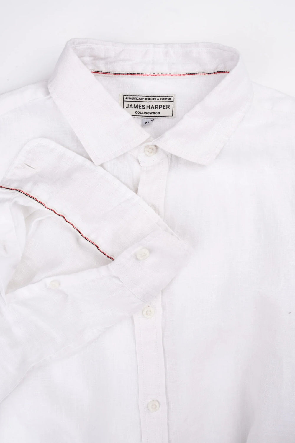 Pure Linen Shirt - White
