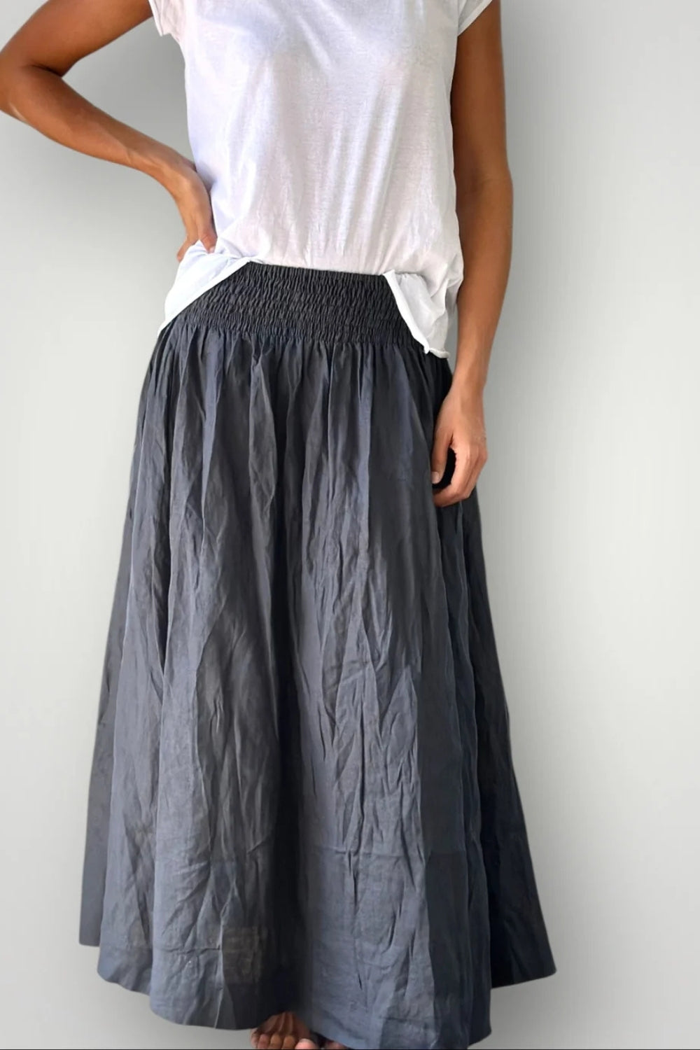 Lulu Linen Skirt - Multiple Colours