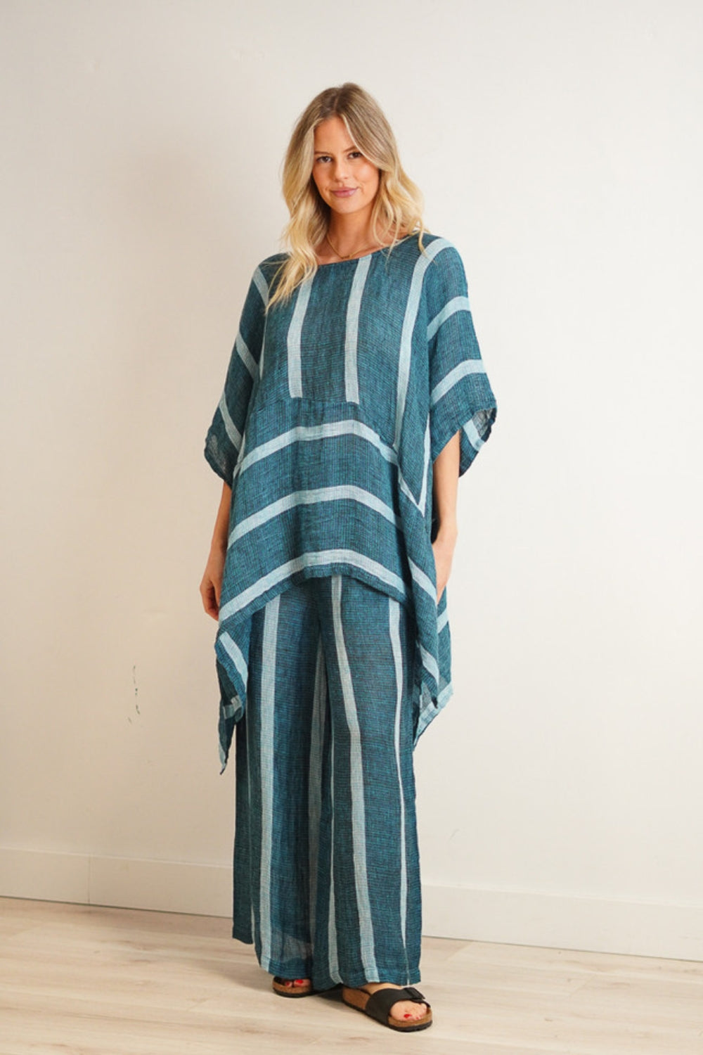 Zeta Top - Gemstone Blue Stripe