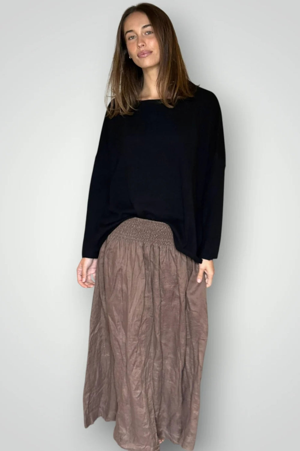 Lulu Linen Skirt - Multiple Colours