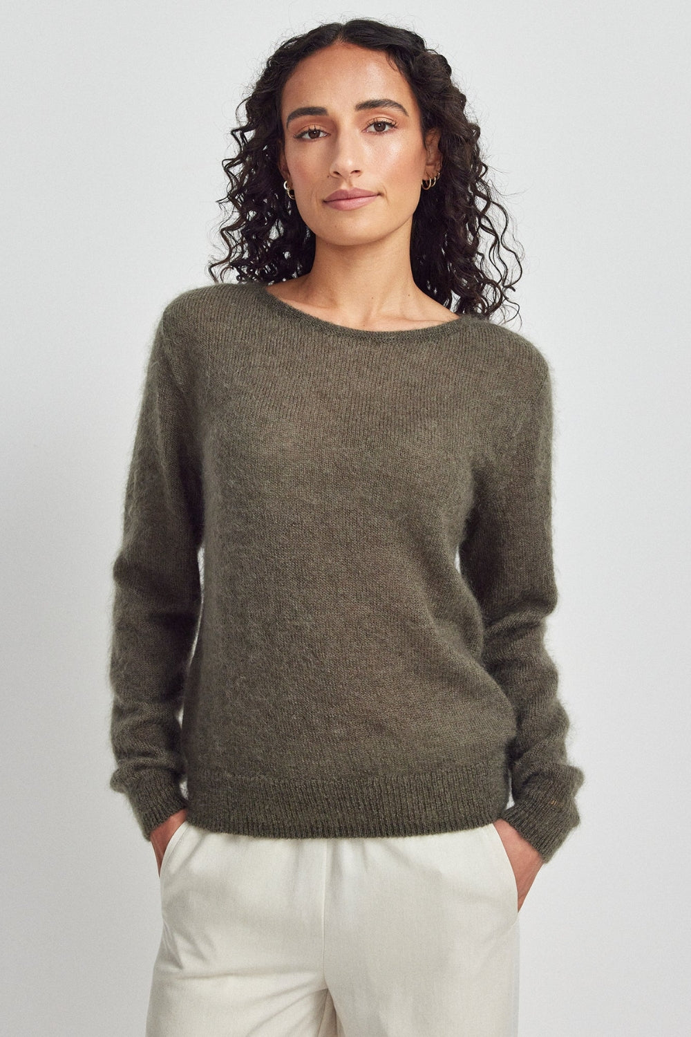 Muse Sweater - Olive Grove