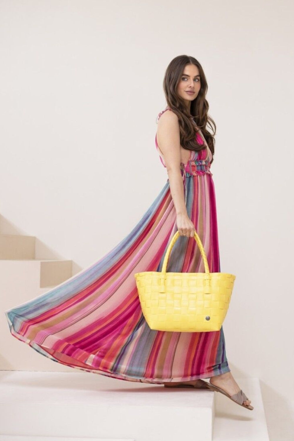 Paris Shopper Bag - Sunflower Yellow
