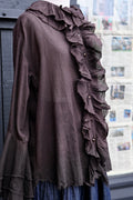 Pierrot Shirt - Chocolate