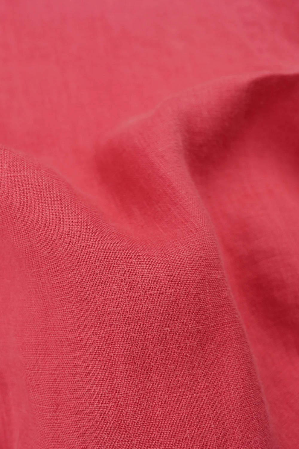 Pure Linen Shirt - Coral