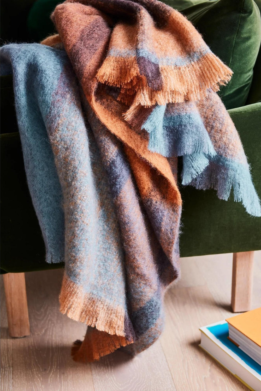 St Albans Mohair Throw - Dargo