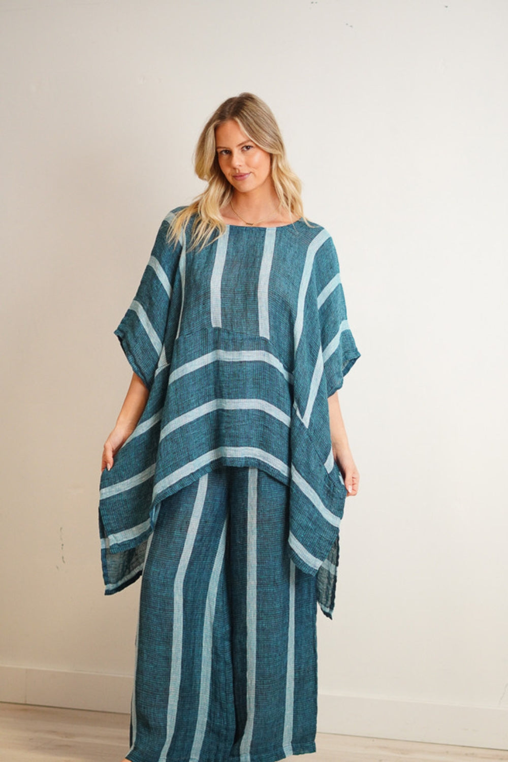Zeta Top - Gemstone Blue Stripe