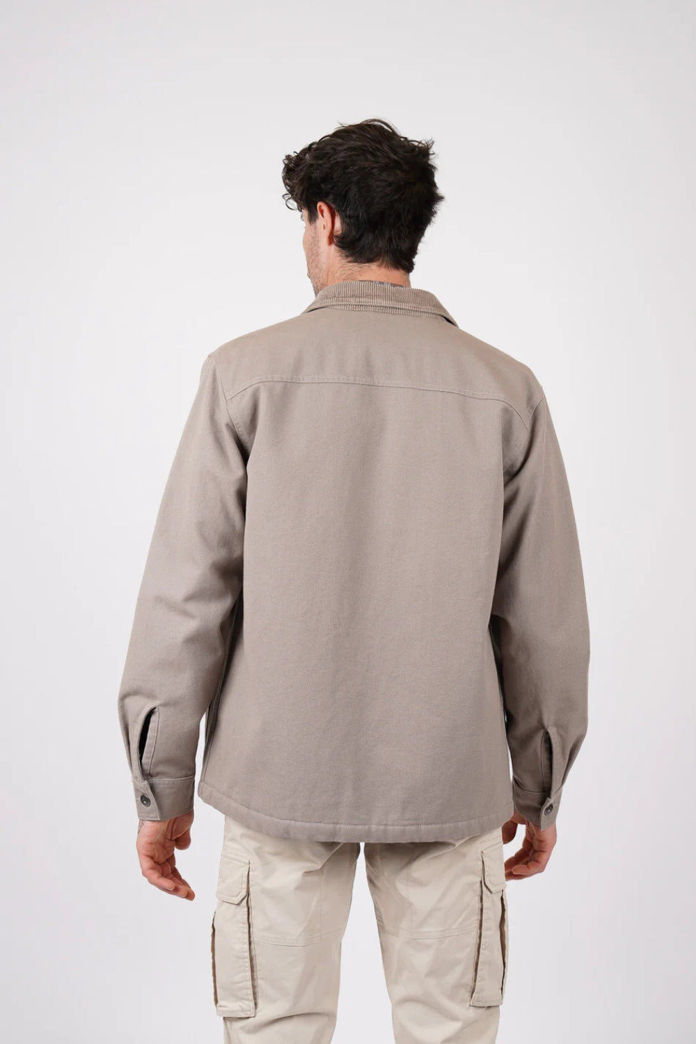 Canvas Barn Jacket - Taupe