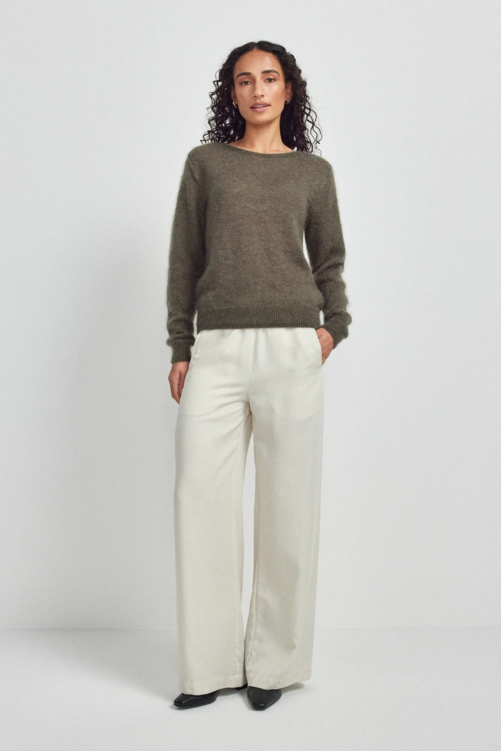 Muse Sweater - Olive Grove
