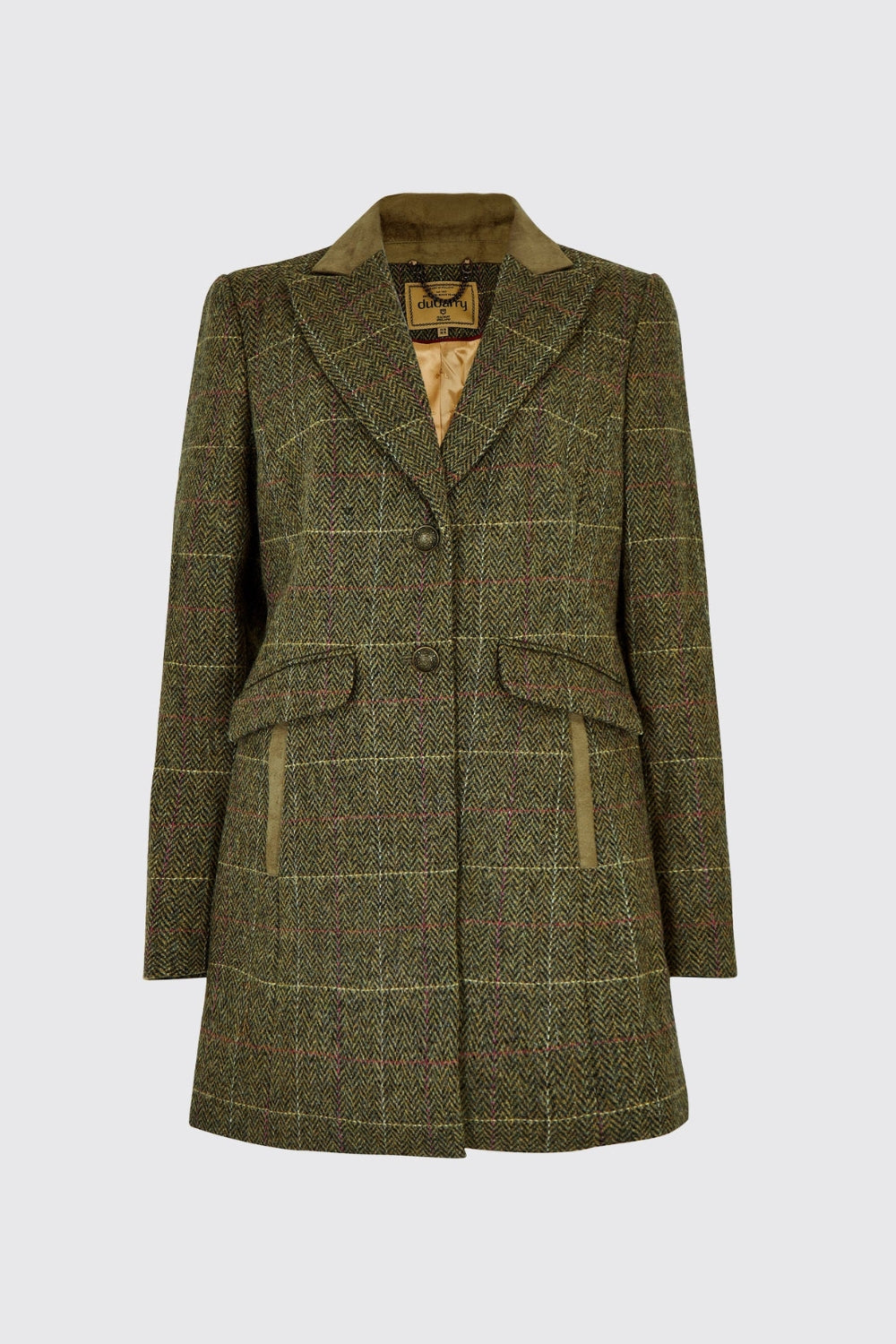 Treefern Tailored Tweed Jacket - Thistle