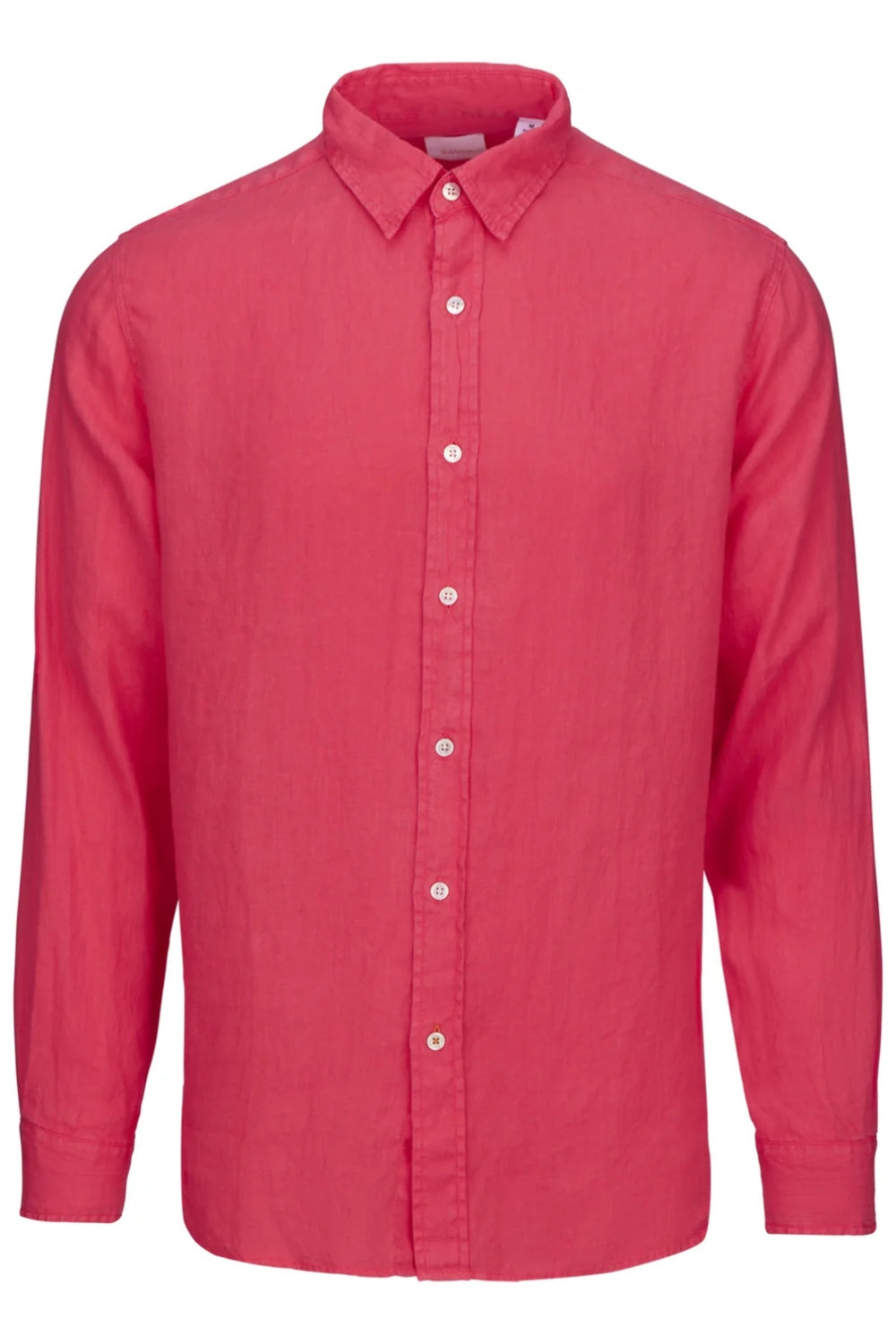 Amalfi Linen Shirt - Bouganvillea