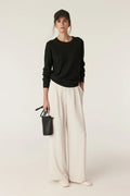 The Hampden Merino Jumper - Moss