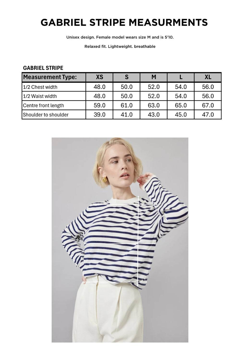 Gabriel Stripe - Red