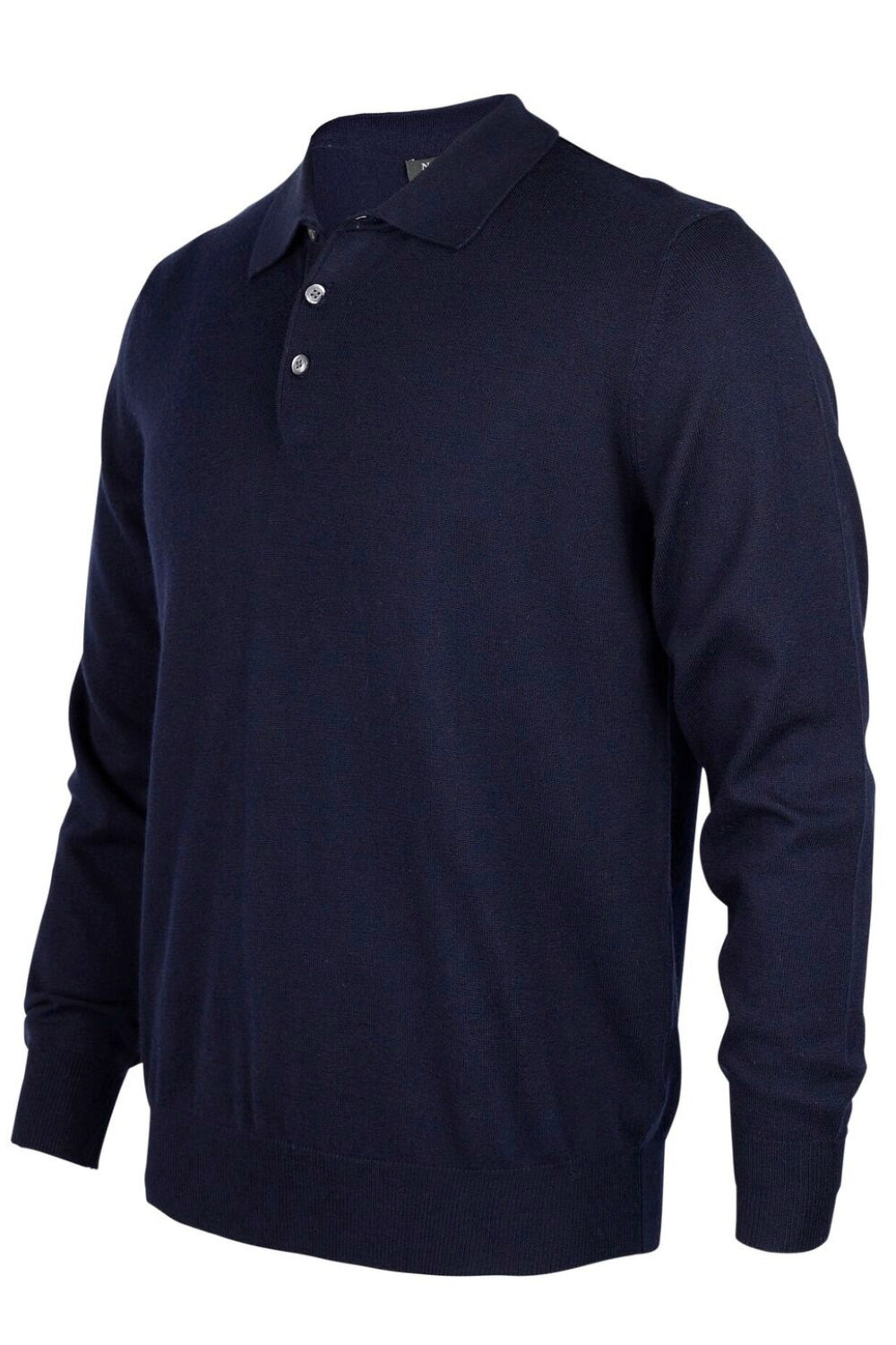 Men's Alpaca Polo - Navy