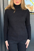 Alessandra Sweater - 100% Baby Alpaca - Black