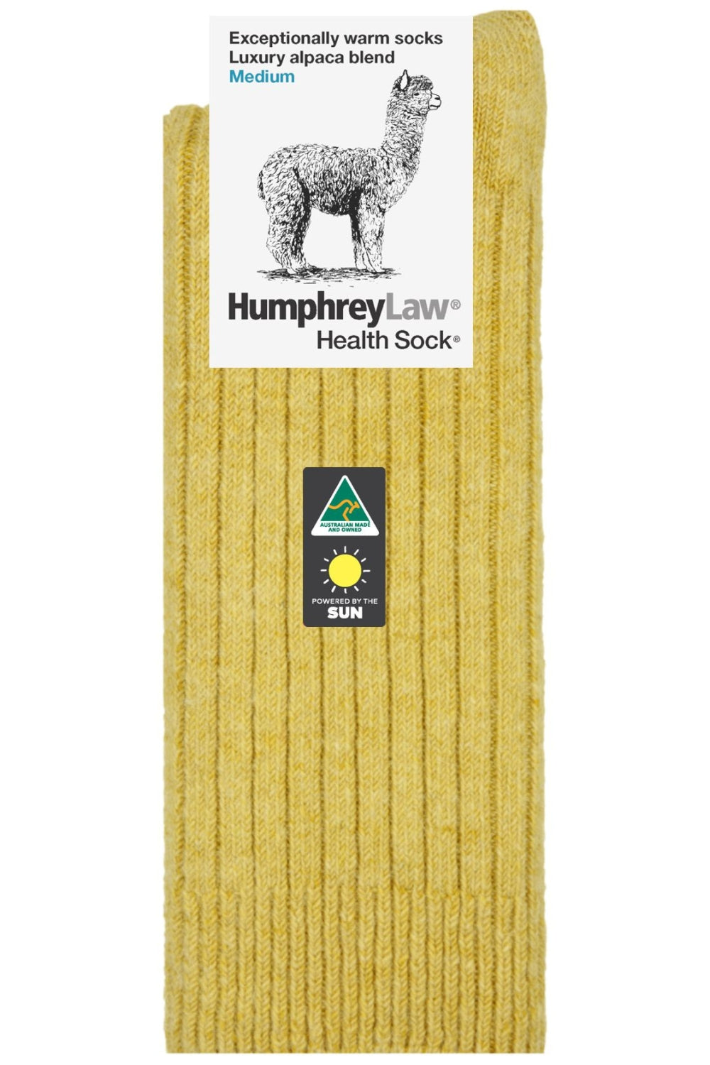 Alpaca Wool Health Socks - Multiple Colours