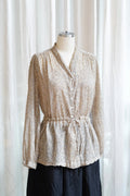 Pearl Blouse - Ginza Print