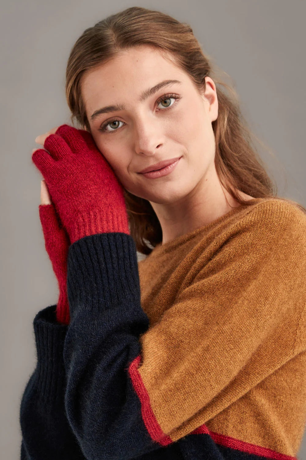 Possum Merino Open Finger Gloves - Multiple Colours