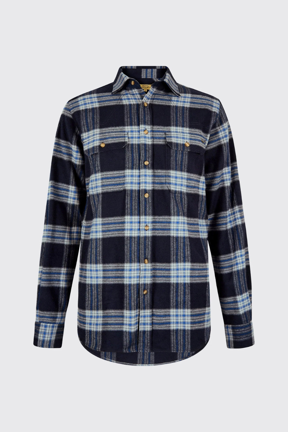 Townley Men's Hunting Check Shirt - Indigo