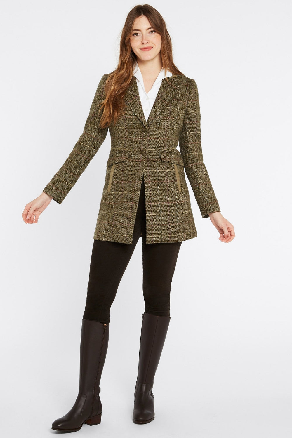 Treefern Women's Tweed Jacket - Thistle