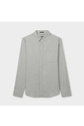 Long Sleeve Button Up Shirt - Grey
