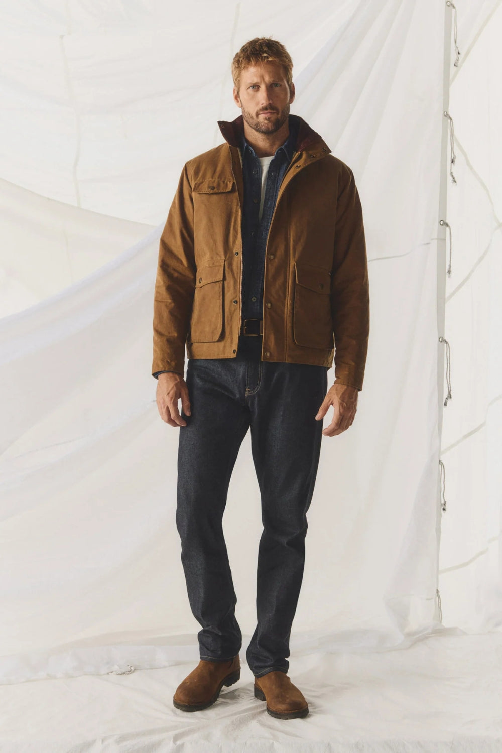 Men's Special Edition Vintage Wax Lumberjack Jacket - Sandstone