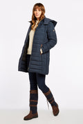 Ballybrophy Quilted Jacket - Navy