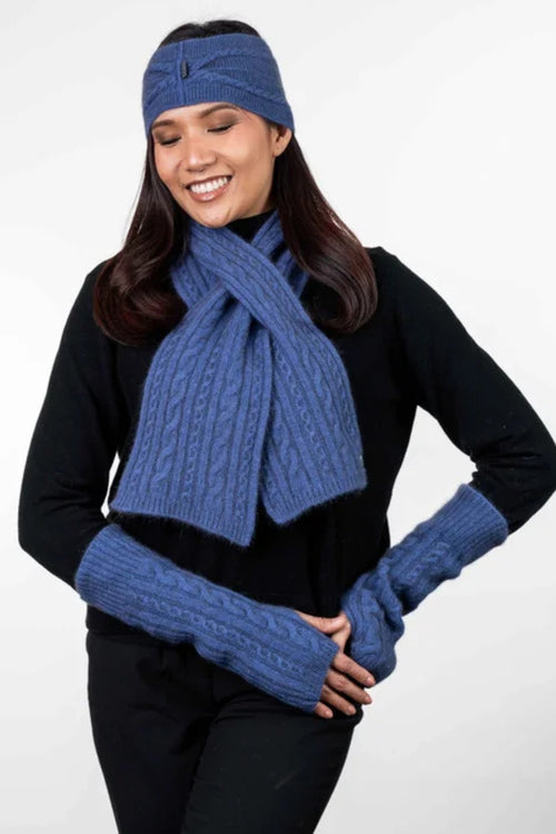 Cable Scarf - Multiple Colours