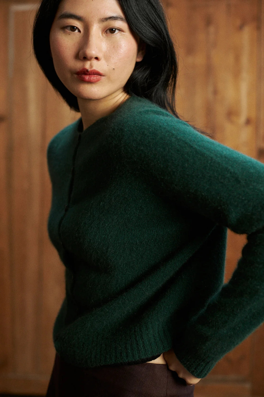 Dusk Cardigan - Verdant Green