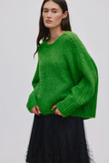 Beka Superlight Boxy Sweater - Viper Green