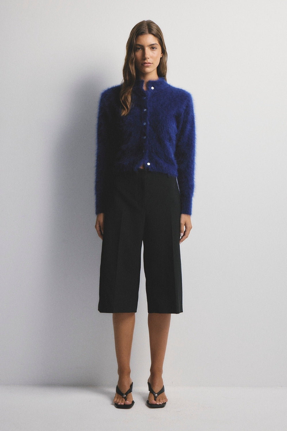Bella Cashmere Cardigan - Navy