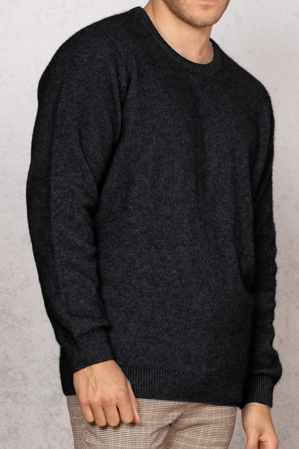 Men's Cambridge Crew Jumper - Black
