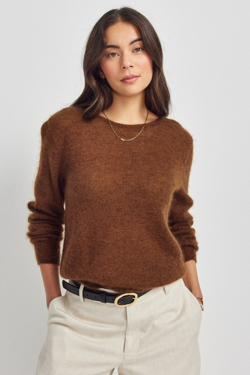 Muse Sweater - Gingerbread