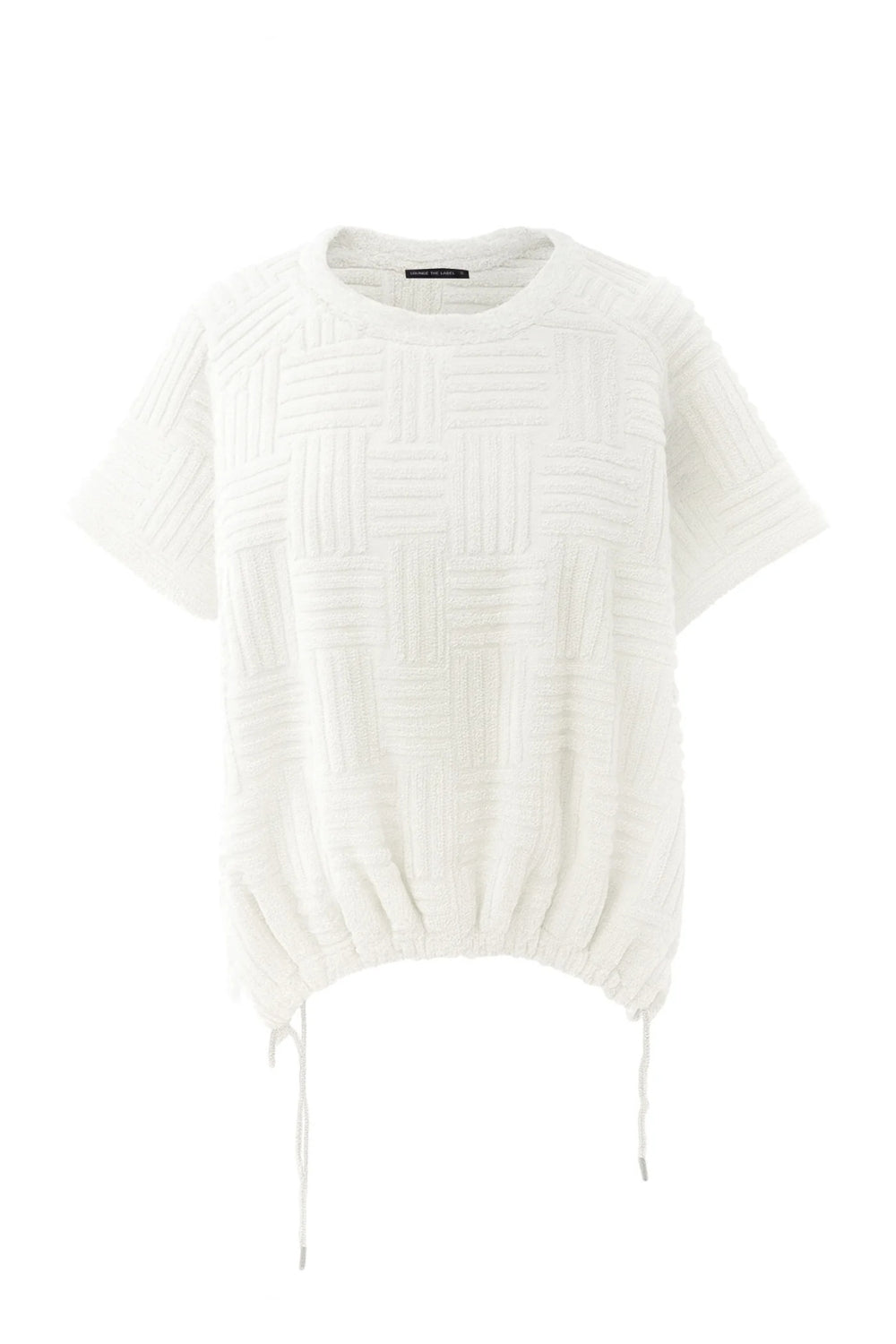 Terrie Drawstring Top - White