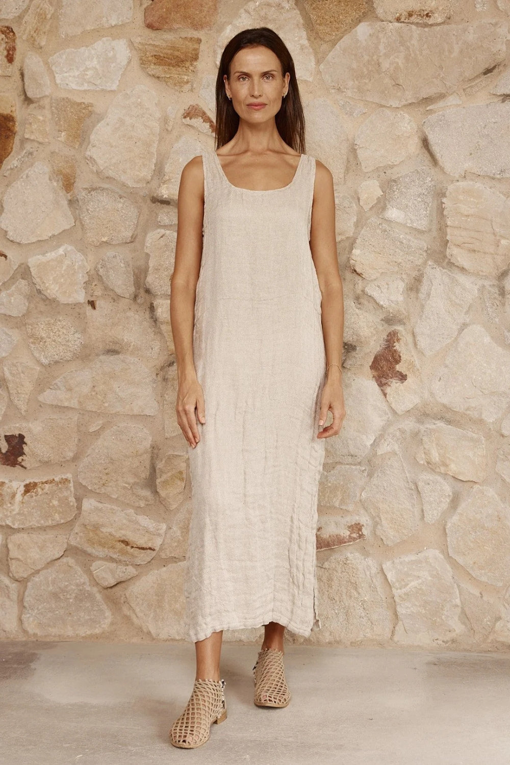 Tank Dress Maxi - Naturale