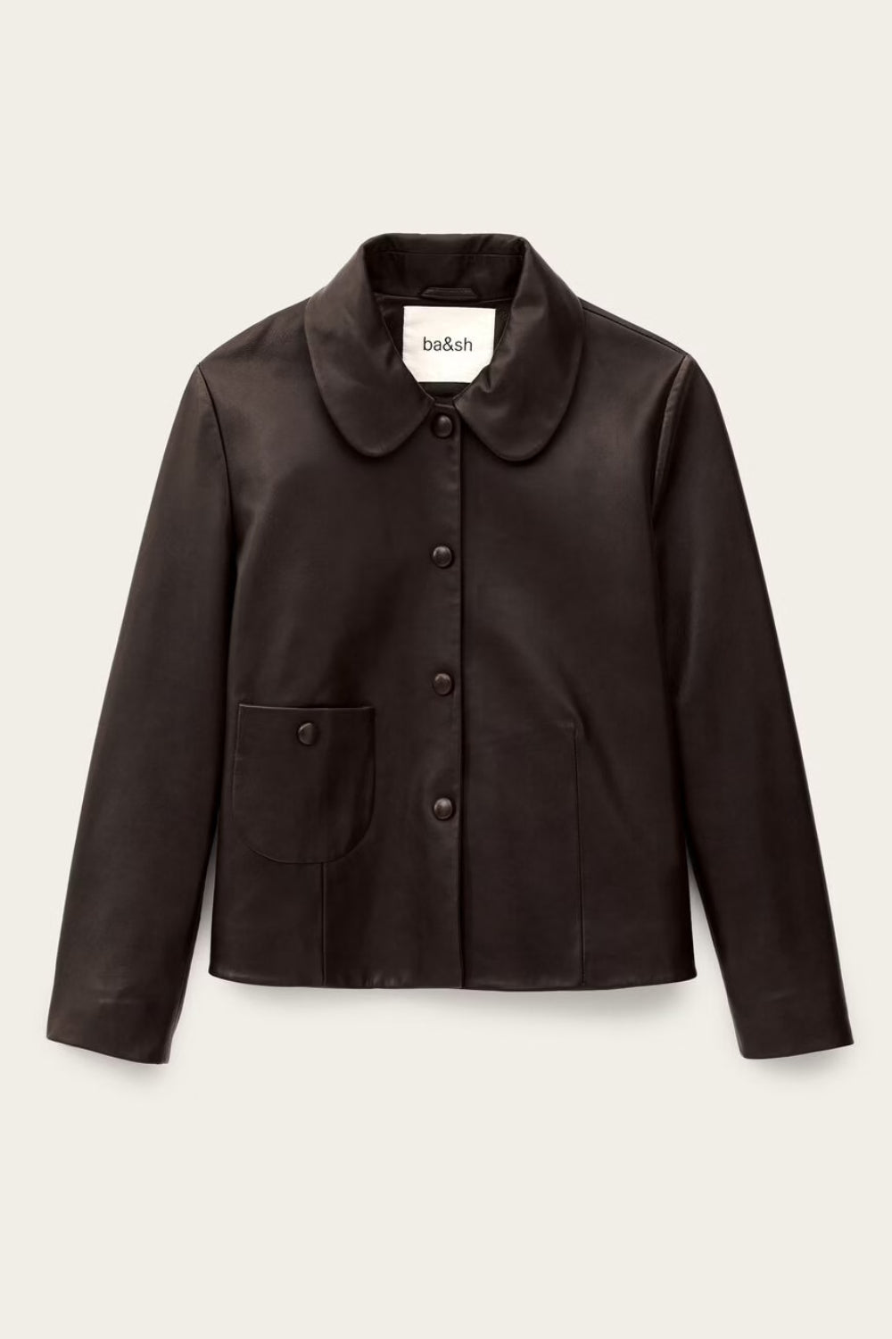 Milas Straight Cut Jacket - Chocolat
