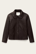Milas Straight Cut Jacket - Chocolat